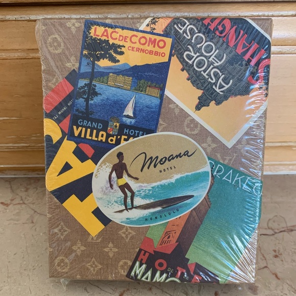 Louis Vuitton hotel postcard collection